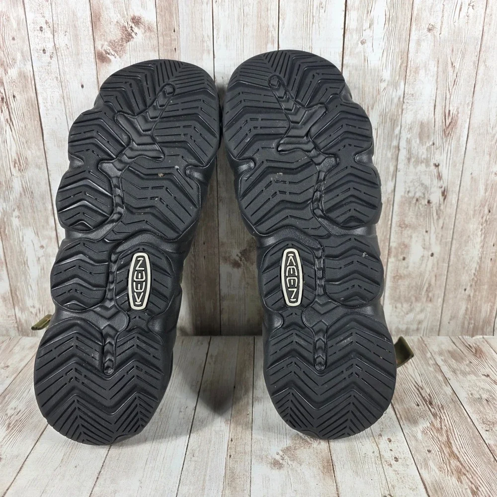 Keen Clearwater CNX Mens 13 Olive Green Waterproof Hiking Sandals 1030722
